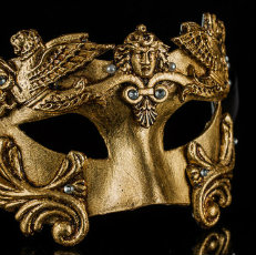 Venetian Baroque Masquerade Masks